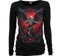 Spiral Cupid's Curse - Longsleeve Frauen Langarmshirt schwarz M