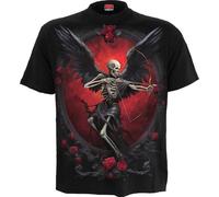 Spiral Cupids Curse Männer T-Shirt schwarz XL 100% Baumwolle Gothic, Rockwear, Romantik, Totenköpfe