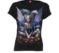 Spiral Damen F744 T-Shirt, Schwarz, X-Large