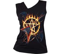 Spiral Damen G072 - Tops - Sleeveless T-Shirt, Black, M