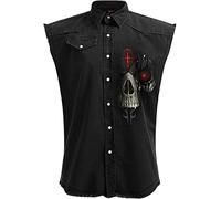 Spiral Dark Death Weste schwarz in L