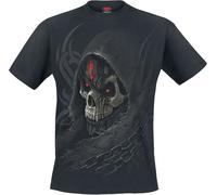 Spiral Dark Death Männer T-Shirt schwarz M 100% Baumwolle Gothic, Horror, Rockwear