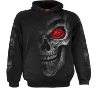 Spiral Death Stare Kapuzenpullover schwarz in S