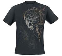 Spiral - Diesel Punk - T-Shirt Schwarz - 3XL