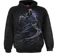 Spiral Direct Herren Hoody Black Hooded Sweatshirt, XXL