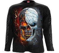 Spiral Divided Soul Männer Langarmshirt schwarz XXL