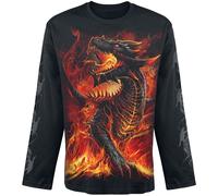 Spiral – Langarmshirt – Draconis – Schwarz – XXL