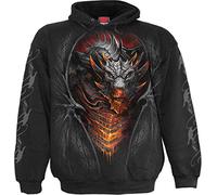 Spiral Draconis Männer Kapuzenpullover schwarz 4XL