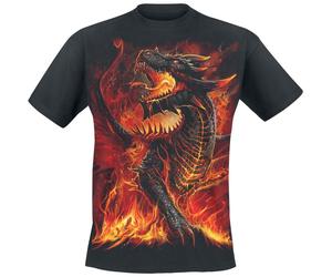 Spiral Draconis T-Shirt schwarz in S