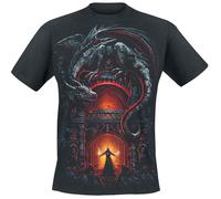 Spiral Dragon's Lair T-Shirt schwarz in S