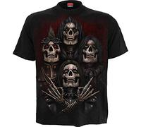 Spiral FACES OF GOTH T-Shirt schwarz in L