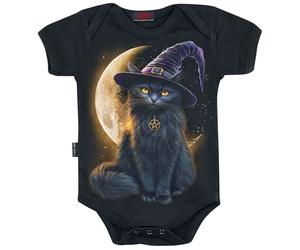 Spiral Familiar Magic - Baby Grows Body schwarz in XS