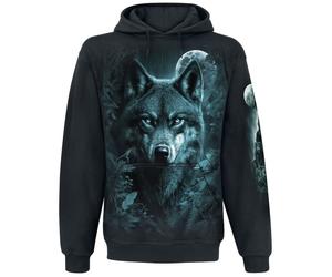 Spiral Forest Guardians Kapuzenpullover schwarz in S