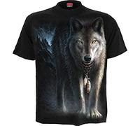 Spiral T-Shirt From Darkness Schwarz 100% Baumwolle Gothic Streetwear 4XL