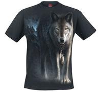 Spiral T-Shirt From Darkness Männer 100% Baumwolle Gothic Streetwear Schwarz S