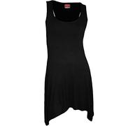 Spiral - Gothic Elegance - Goth Bottom Camisole Dress Black - XL