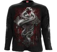 Spiral - Gothic Serpent - Longsleeve T-Shirt schwarz, Schwarz, Mittel