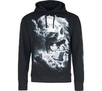 Spiral Grave Skies Hoodie Kapuzenpullover schwarz in L
