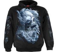 Spiral Grave Skies Hoodie Kapuzenpullover schwarz in XXL