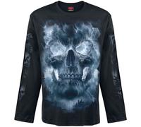 Spiral Grave Skies Longsleeve Langarmshirt schwarz in M