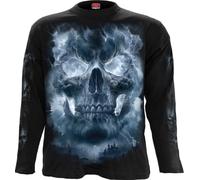 Spiral Grave Skies Longsleeve Männer Langarmshirt schwarz XXL 100% Baumwolle Horror, Rockwear