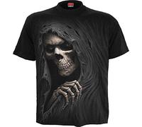 Spiral Grim Ripper Männer T-Shirt schwarz M 100% Baumwolle Gothic, Horror, Nu Goth, Rockwear