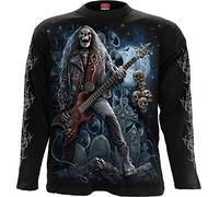 Spiral Grim Rocker Männer Langarmshirt schwarz XL 100% Baumwolle Gothic, Streetwear