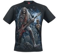 Spiral T-Shirt Grim Rocker Schwarz 100% Baumwolle Gothic Streetwear 3XL