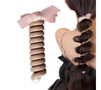 Spiral Haargummi, Haargummi Damen, Pferdeschwanzhalter, Wasserdichte Elastische Pferdeschwanzbänder, Dehnbar Für Dickes Und Lockiges Haar, Frauen Und Mädchen
