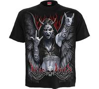 Spiral Herren M101-S T-Shirt, Schwarz, S