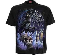 Spiral Dark Death Männer T-Shirt schwarz S 100% Baumwolle Gothic, Horror, Rockwear