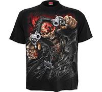 Spiral Herren M101 - T-Shirts T-Shirt, Schwarz, 3XL