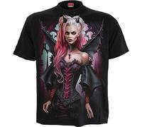 Spiral Herren M121-L T-Shirt, Schwarz, L