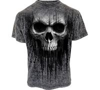Spiral Herren M148-T-Shirts T-Shirt, Black & Grey, S