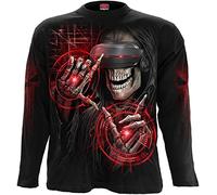 Spiral Herren M301-T-Shirts-Langarm T-Shirt, Schwarz, M