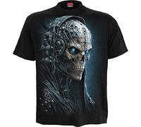 Spiral T-Shirt Human 2.0 Männer schwarz 100% Baumwolle Totenköpfe Größe M