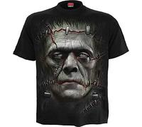 Spiral It Lives Männer T-Shirt schwarz Basics, Halloween, Horror, Rockwear
