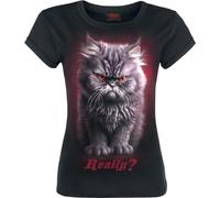 Spiral Kids - Anger Management Frauen T-Shirt schwarz 152/158 100% Baumwolle Rockwear