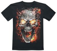 Spiral Kids - Skull Blast T-Shirt schwarz in 116/122