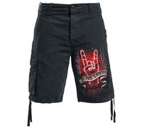 Spiral Live Loud Short schwarz in XXL