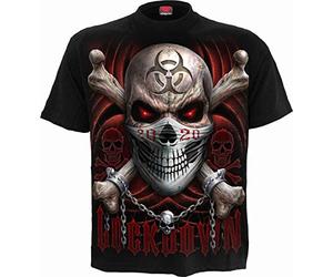 Spiral - Lockdown 2020 - T-Shirt Schwarz, Schwarz, M