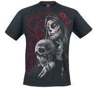 Spiral Love Is Dead T-Shirt schwarz in XXL