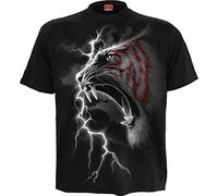 Spiral Mark of The Tiger Männer T-Shirt schwarz S 100% Baumwolle Everyday Goth, Gothic, Rockwear