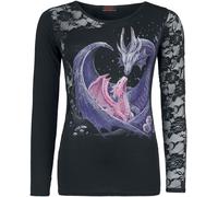 Spiral Maternal Instincts Langarmshirt schwarz in S