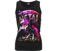 Spiral Metallicorn Frauen Top schwarz S 100% Baumwolle Gothic, Rockwear