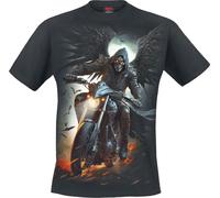 Spiral Night Rider T-Shirt schwarz in S