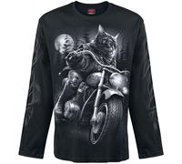 Spiral Nine Lives Männer Langarmshirt schwarz XL