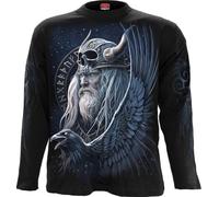 Spiral Odin's Warrior - Longsleeve Männer Langarmshirt schwarz XXL 100% Baumwolle Horror, Rockwear