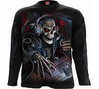 Spiral - PC Gamer - Männer Langarmshirt - Schwarz - 100% Baumwolle - XXL