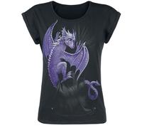 Spiral Pocket Dragon T-Shirt schwarz in L